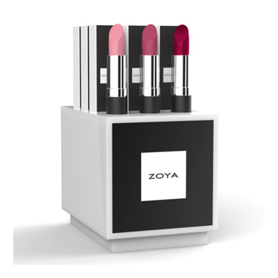 Zoya Charming 9 pc lipstick display